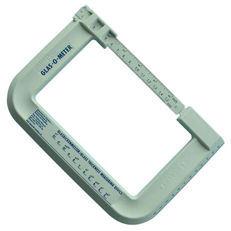 measuring thickness of glass|glass thickness measuring tool screwfix.